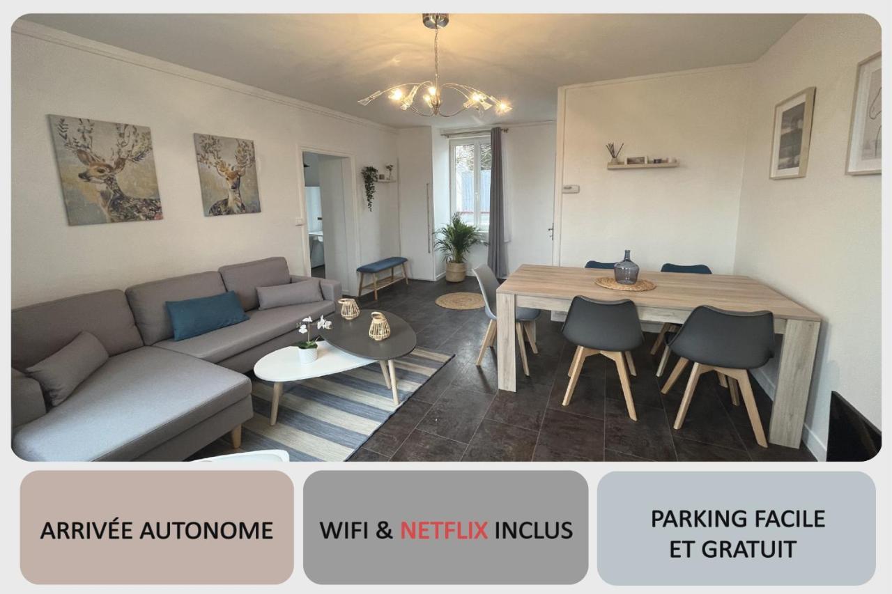 Triplex Carnot - Proche Docks 76, Kindarena Et Centre Ville De Rouen - Stationnement Gratuit - Netflix - Wifi Deville-les-Rouen Buitenkant foto
